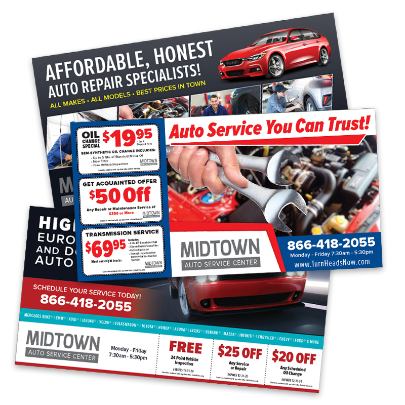 auto repair direct mail