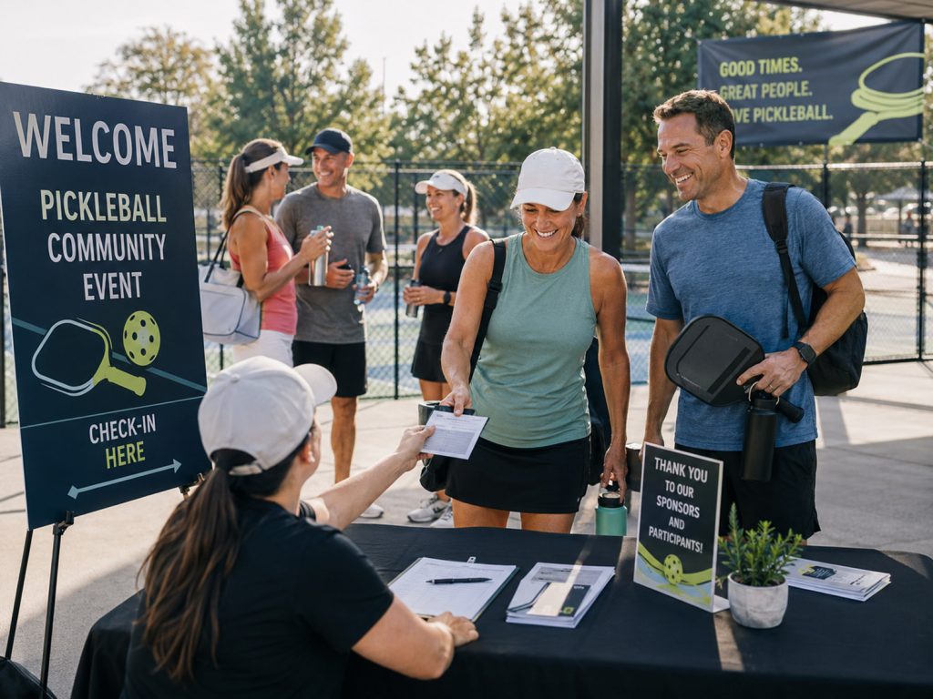 pickleball event sign up